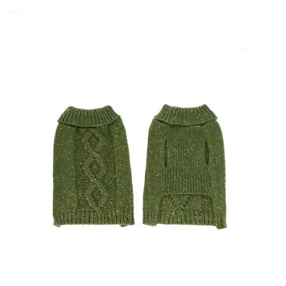 Pet Twist Knitted Warm Pullover Sweater
